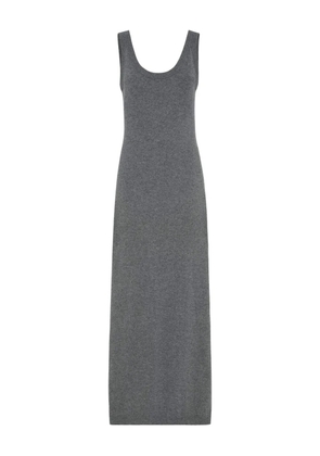 Brunello Cucinelli round-neck knit dress - Grey