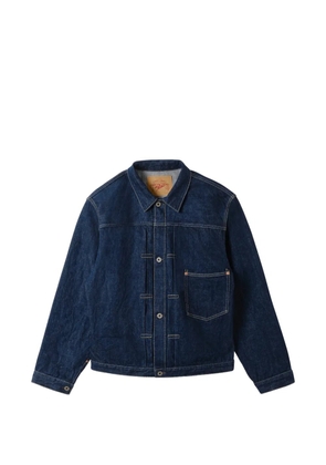 Fortela Buddy pocket denim jacket - Blue