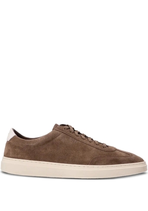BOSS suede sneakers - Brown