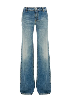 Victoria Beckham low-rise straight-leg jeans - Blue