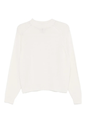 Alysi crew-neck sweater - Neutrals