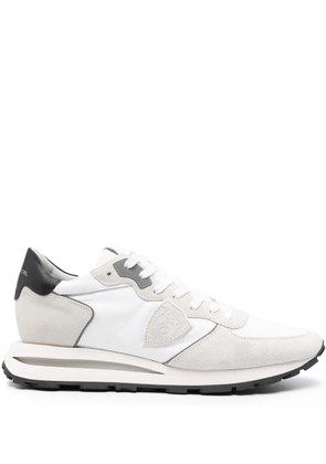 Philippe Model Paris panelled lace-up sneakers - White