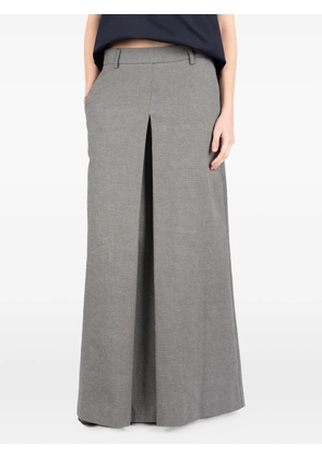 Société Anonyme Victoria front-slit maxi skirt - Grey