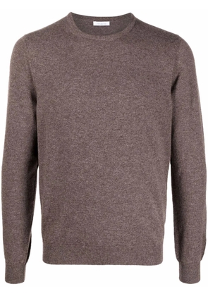 Malo crew neck cashmere jumper - Brown