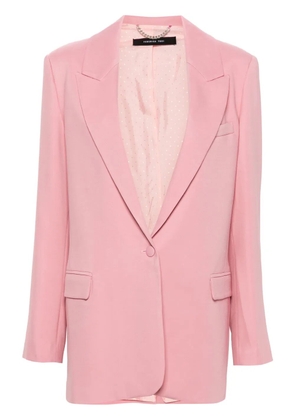 Federica Tosi peak-lapels single-breasted blazer - Pink