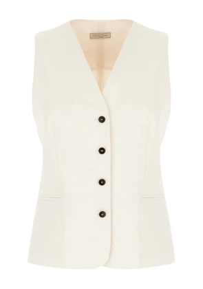 Antonelli buttoned vest - Neutrals