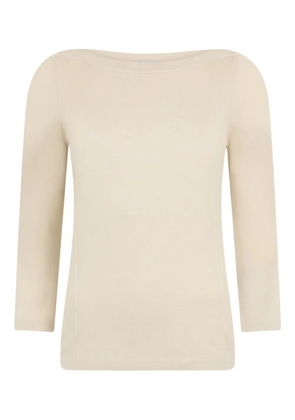 Malo boat-neck sweater - Neutrals