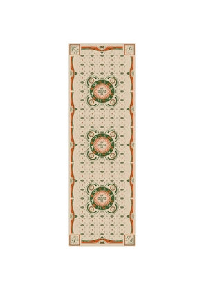 Fortela zodiac-print scarf - Neutrals