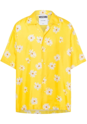 Moschino floral-print shirt - Yellow