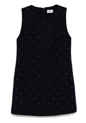 P.A.R.O.S.H. stud-embellished dress - Blue