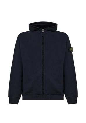 Stone Island zip-up hoodie - Blue