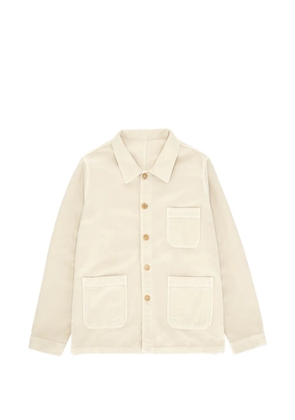 Fortela Fergus Moleskin shirt jacket - Neutrals