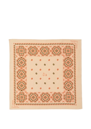 Fortela Ikara-printed cotton bandana - Neutrals