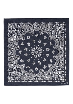 Fortela paisley bandana - Blue