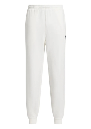 Lacoste logo-embroidered track pants - White