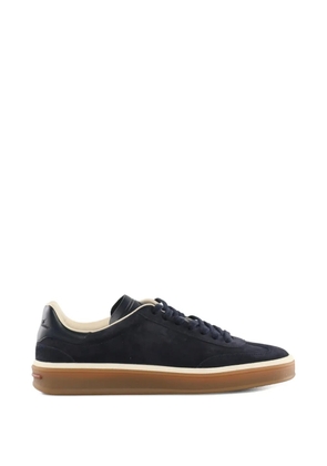 Loro Piana suede panel sneakers - Blue