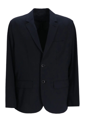 Armani Exchange seersucker buttoned blazer - Blue