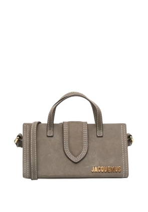 Jacquemus Pre-Owned 2019-2025 Suede Le Porte Lunettes Bag satchel - Brown