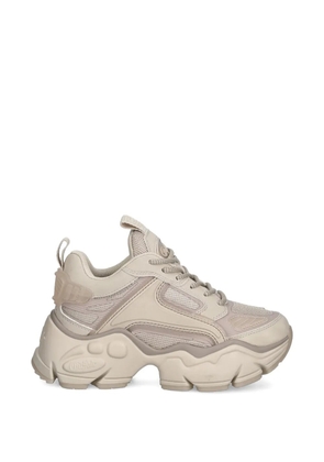 Buffalo Binary Athena panelled trainers - Neutrals