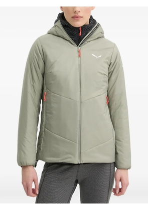 Salewa Puez Catinaccio 2 hooded zip-fastening jacket - Green