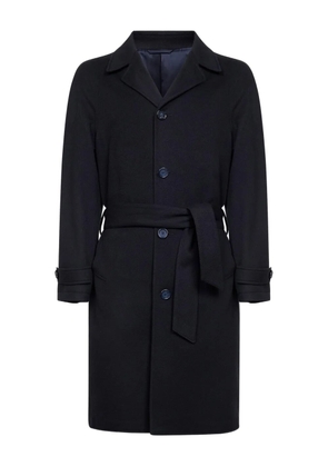 D4.0 belted coat - Blue