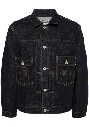 A BATHING APE® Ape Head denim jacket - Blue