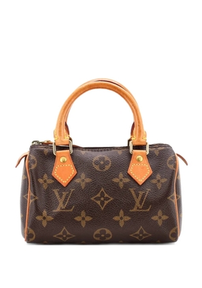 Louis Vuitton Pre-Owned Speedy Mini HL Handbag Monogram Canvas satchel - Brown