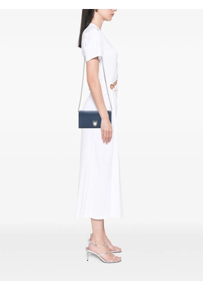 Christian Dior Pre-Owned 2016 Grained Calfskin Diorama Croisiere Wallet on Chain crossbody bag - Blue