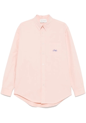 Drôle De Monsieur La Chemise Lavée Drôle shirt - Pink
