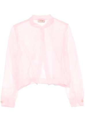TWINSET organza jacket - Pink