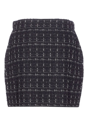 LIU JO tweed mini skirt - Blue