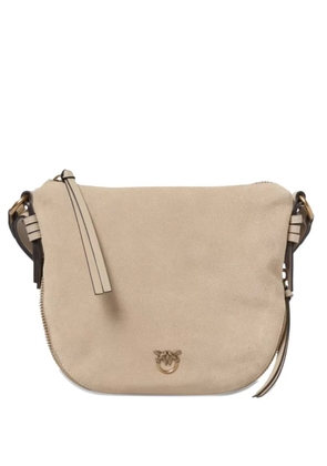 PINKO leather shoulder bag - Neutrals