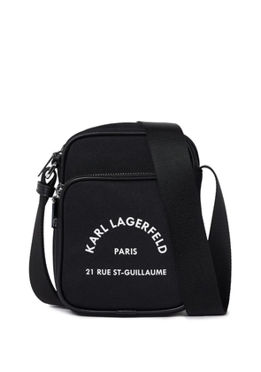 Karl Lagerfeld Rue St. Guillaume messenger bag - Black