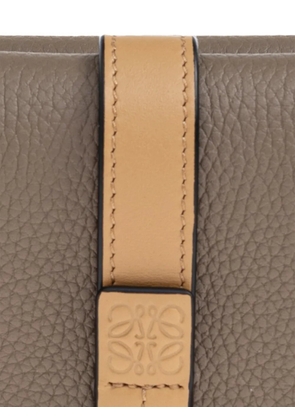 LOEWE flap-strap wallet - Grey