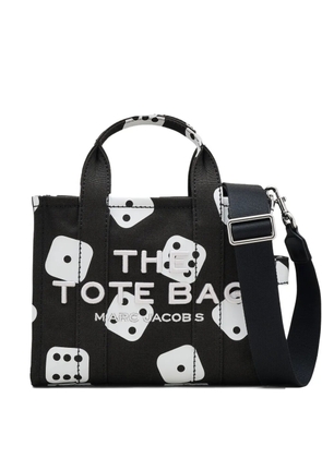 Marc Jacobs x Derrick Adams small dice-print tote bag - Black