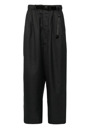 Comme des Garçons Homme cinch belt trousers - Grey