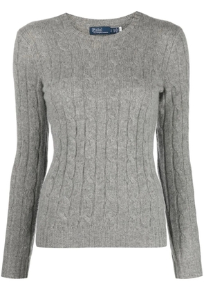 Polo Ralph Lauren cable-knit cashmere jumper - Grey