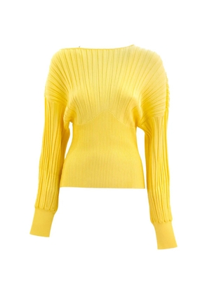 Balmain ribbed sweater - Yellow