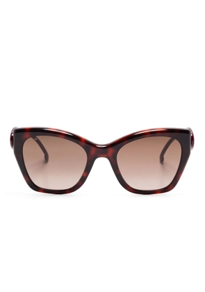 ETRO butterfly-frame sunglasses - Brown