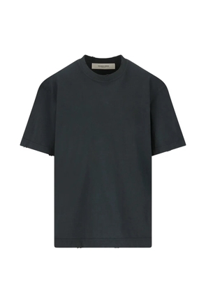 Golden Goose embroidered cotton T-shirt - Black