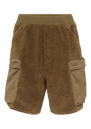 DSQUARED2 fleece-texture shorts - Green
