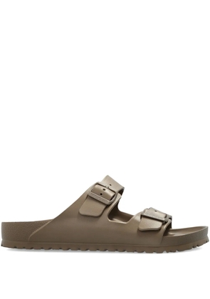 Birkenstock Arizona double-buckle slides - Brown