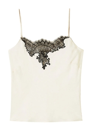 TWINSET lace-trimmed camisole - White
