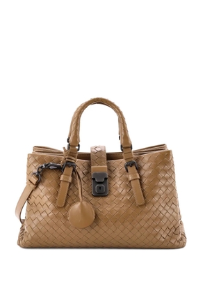 Bottega Veneta Pre-Owned Roma Bag Intrecciato Nappa Small tote bag - Brown