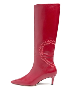 Cinq A Sept 60mm Casey knee-high boots - Red