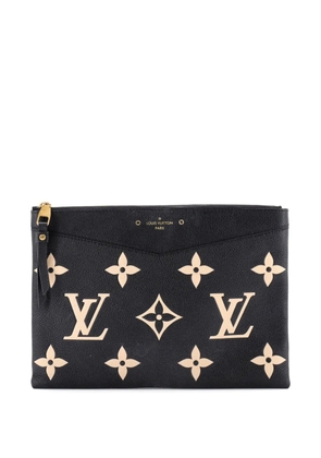 Louis Vuitton Pre-Owned Daily Bicolor Monogram Empreinte Giant pouch - Black
