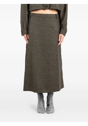 Société Anonyme pocket-detail skirt - Green