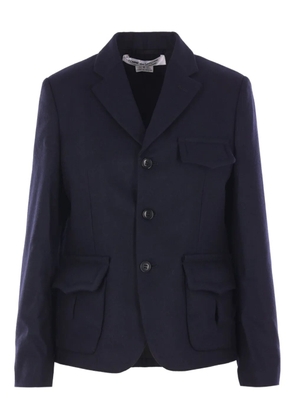 Comme Des Garçons single-breasted jacket - Blue