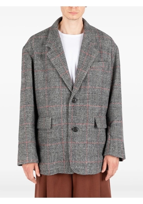Société Anonyme Big Mama checked blazer - Grey