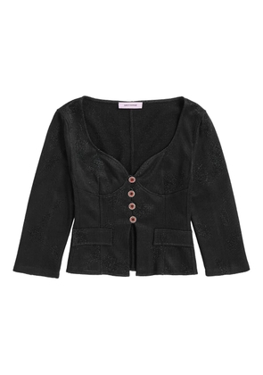 Maccapani Vinnie structured top - Black